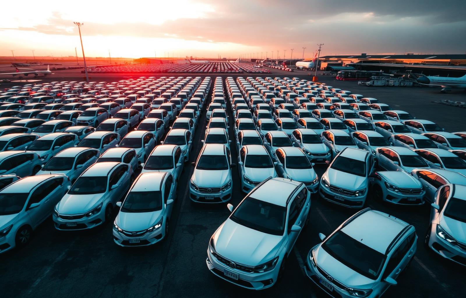 Rental fleet logistics